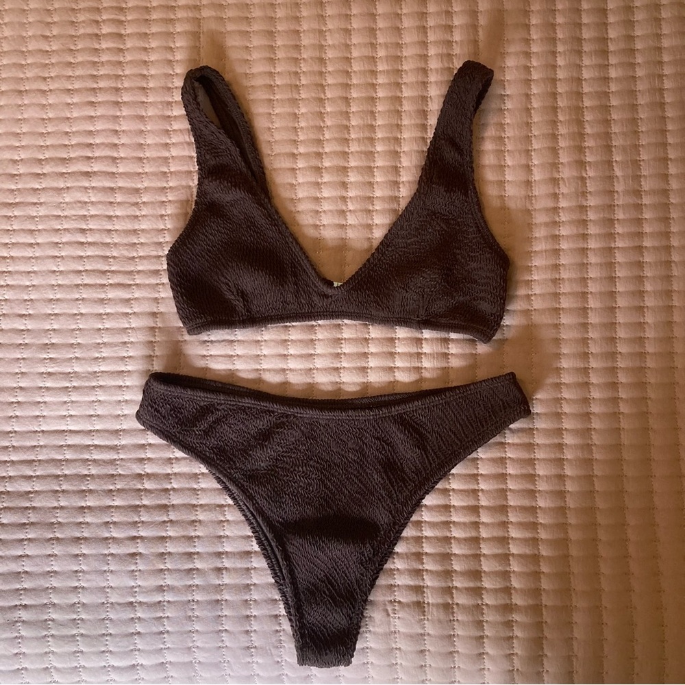 TJ Swim Bikini Set - Brown